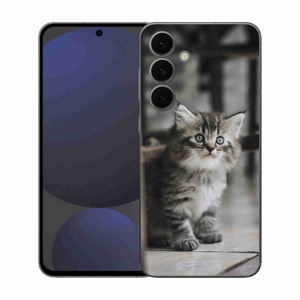 Zselés borítás mmCase Samsung Galaxy S25 FE - cica