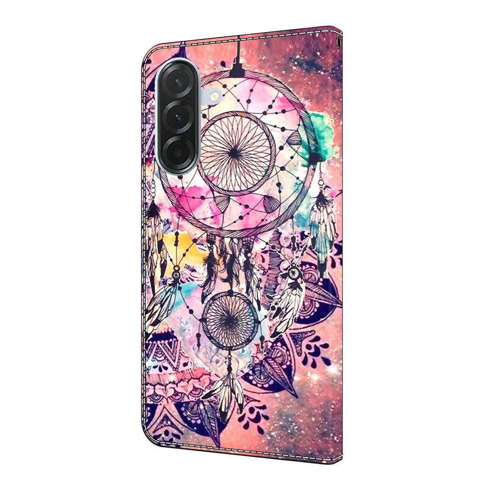 Divatos könyv tok Samsung Galaxy A16 4G/5G - színes álomfogó