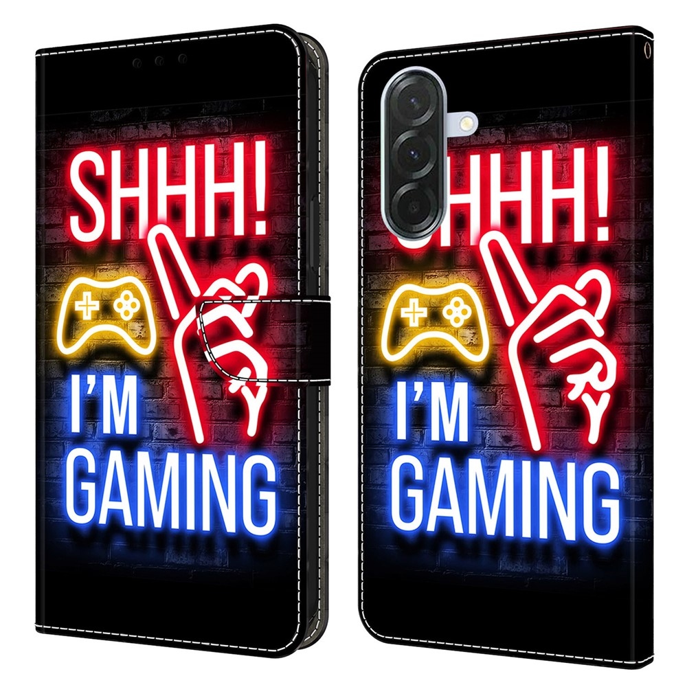 Divatos könyvtáska Samsung Galaxy A36 5G - játékhoz