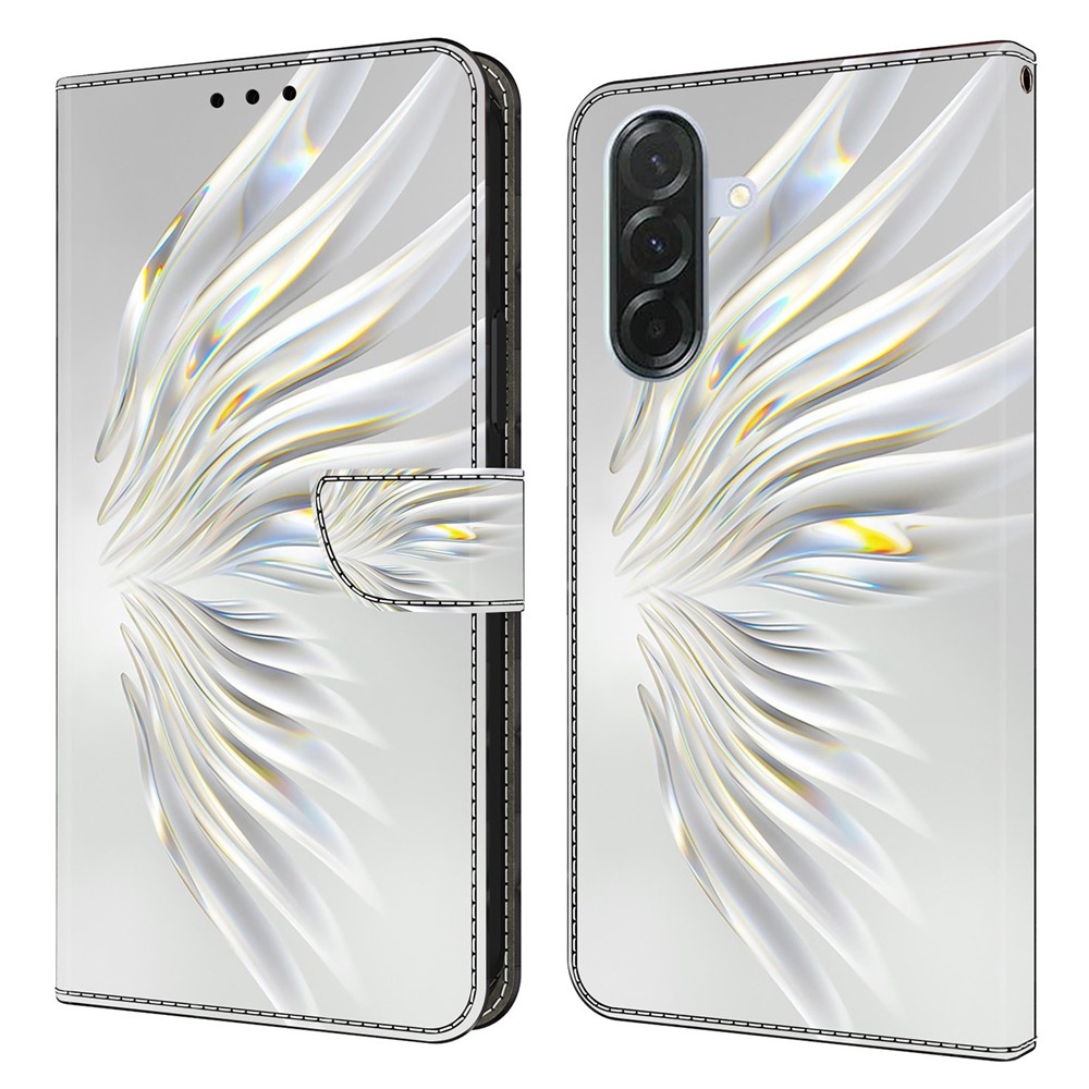 Divatos könyvtáska Samsung Galaxy A36 5G - szárnyakhoz