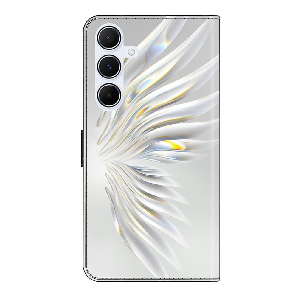 Divatos könyvtáska Samsung Galaxy A56 5G - szárnyakhoz