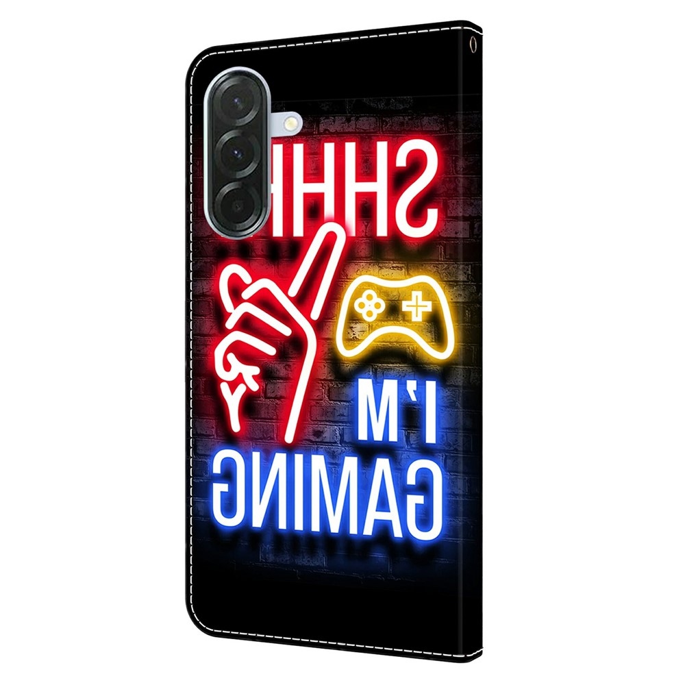 Divatos könyvtáska Samsung Galaxy A57 5G - játékhoz