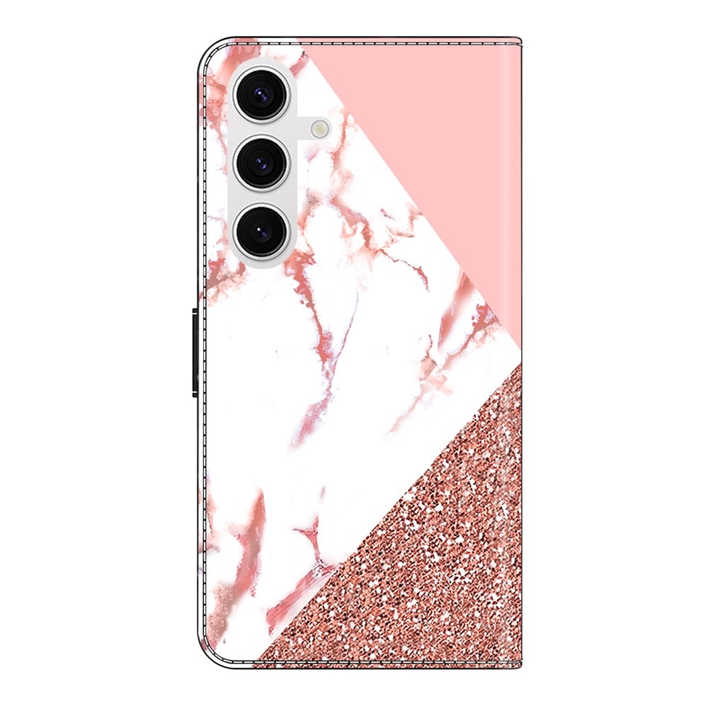 Divatos könyv tok Samsung Galaxy S26/S26 Pro készülékhez - háromszög alakú mintával