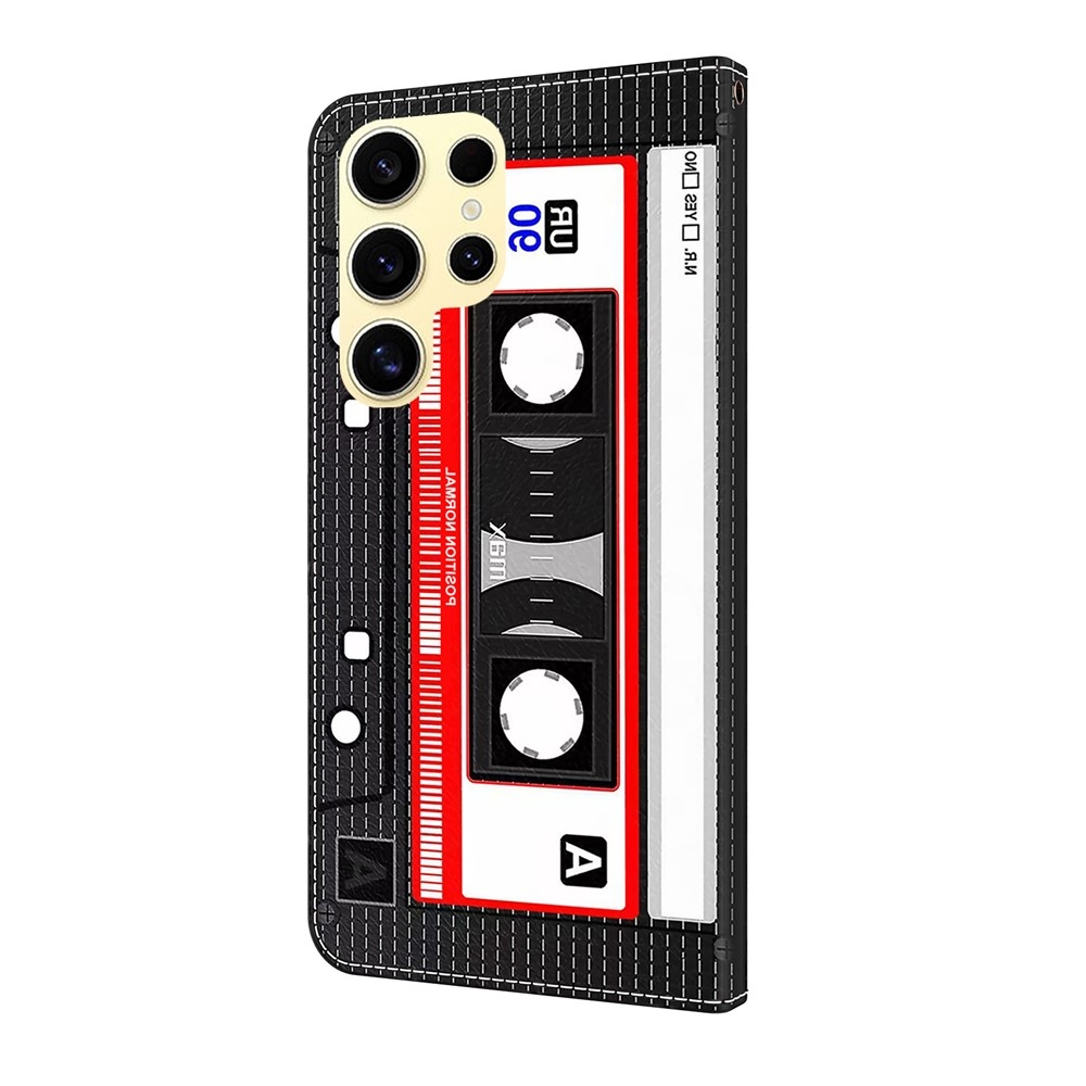 Divatos könyvtáska Samsung Galaxy S26 Ultra - hangkazetta számára