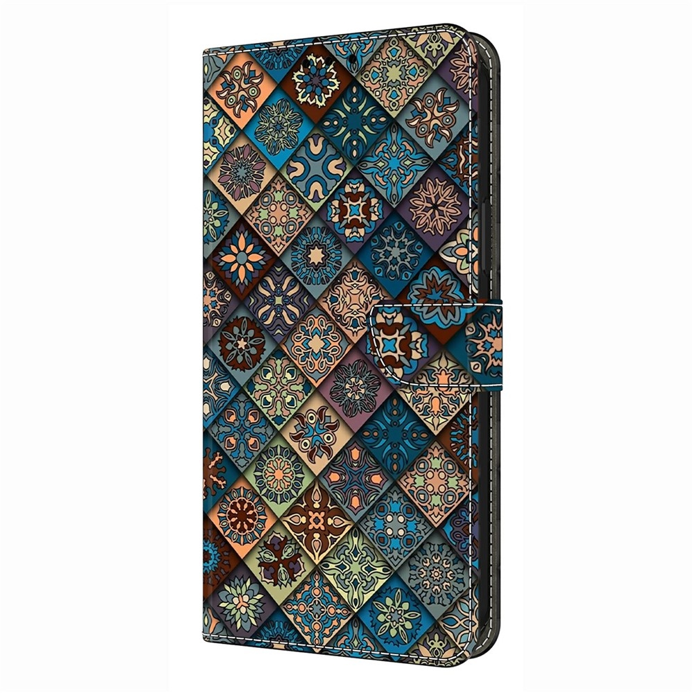 Divatos könyv tok a Xiaomi Redmi A7 Pro számára - színes minták