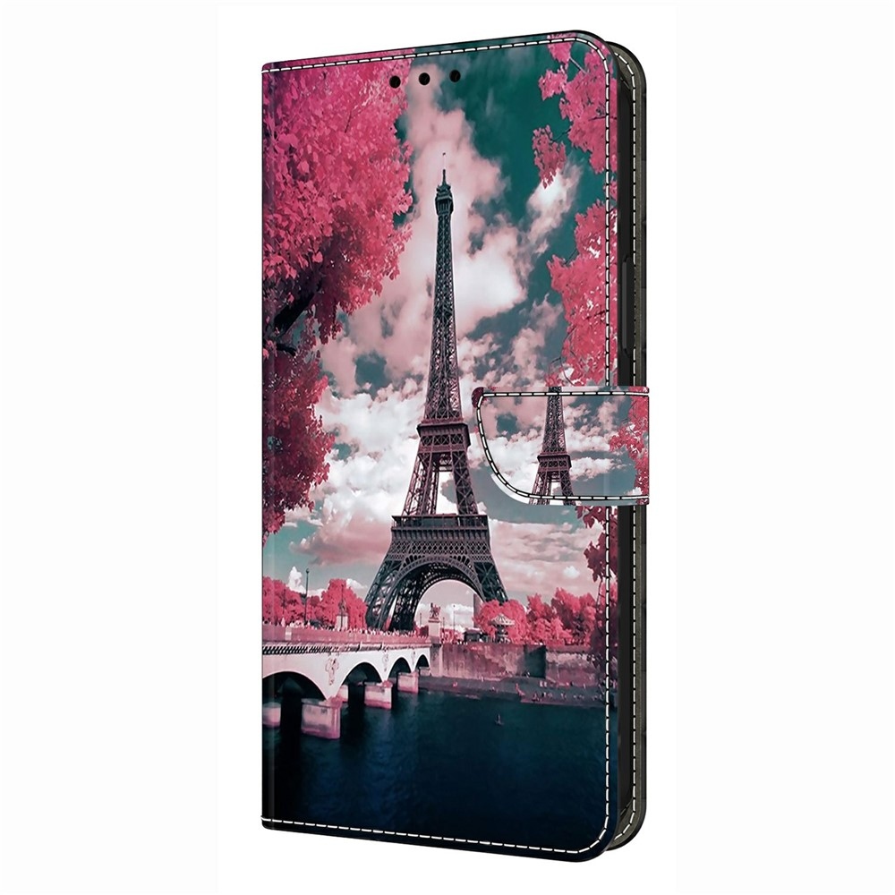 Divatos könyv tok Xiaomi Redmi A7 Pro - Eiffel-toronyhoz