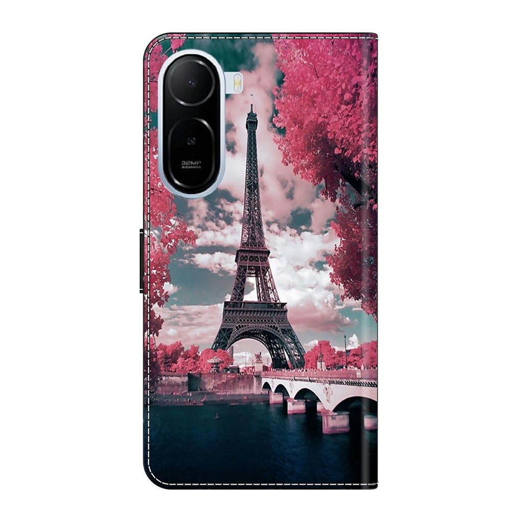 Divatos könyv tok Xiaomi Redmi A7 Pro - Eiffel-toronyhoz