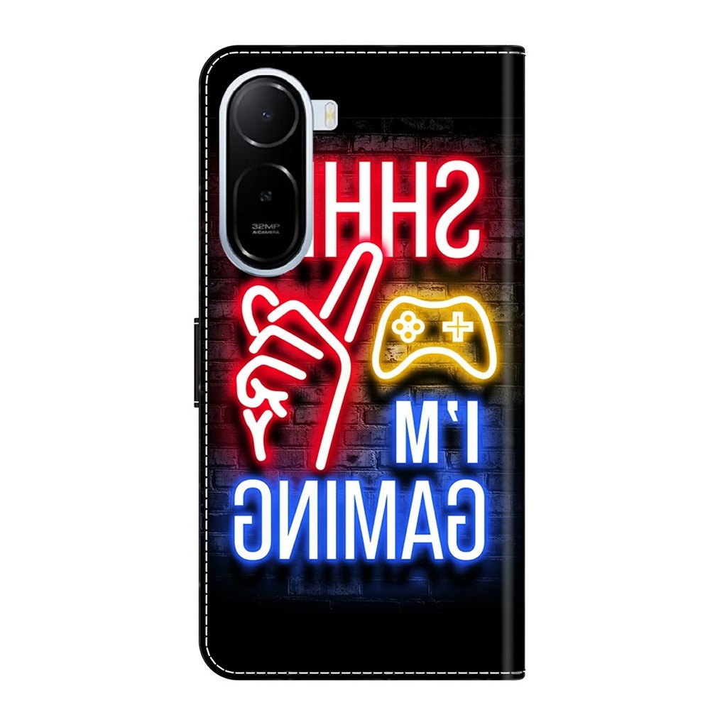Divatos könyv tok a Xiaomi Redmi A7 Pro-hoz - szerencsejáték