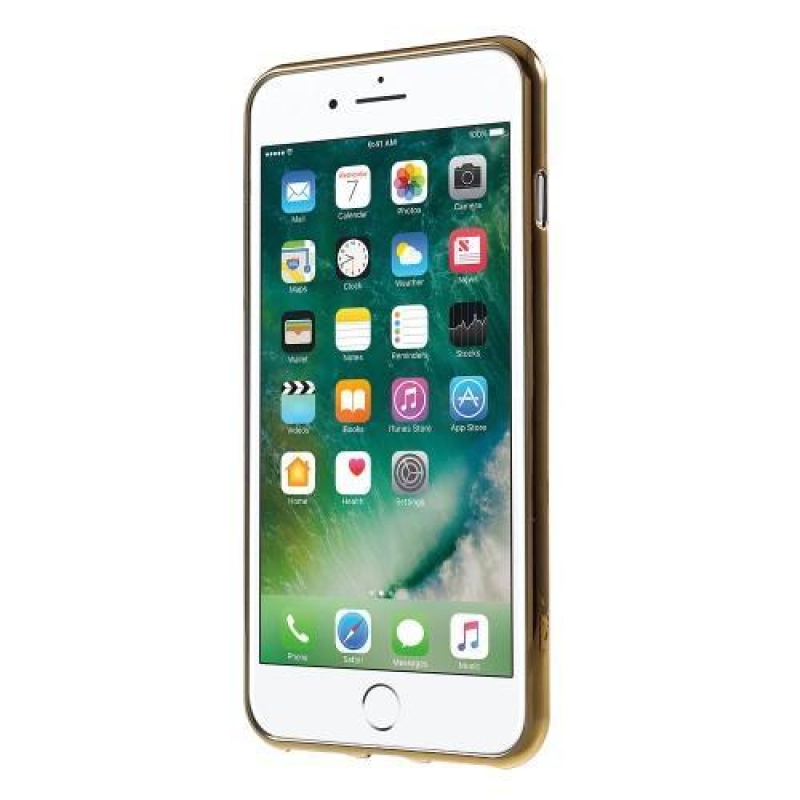 FashionStyle gél tok PU bőr hátlappal iPhone 8 Plus és iPhone 7 Plus készülékhez - krokodil