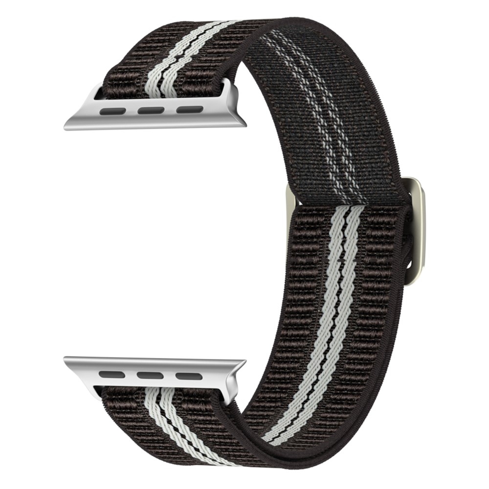 Fasten nylon szíj az Apple Watch Ultra 4/3/2/1 49 mm-es és 12/11/10 46 mm-es modellekhez – sötétbarna