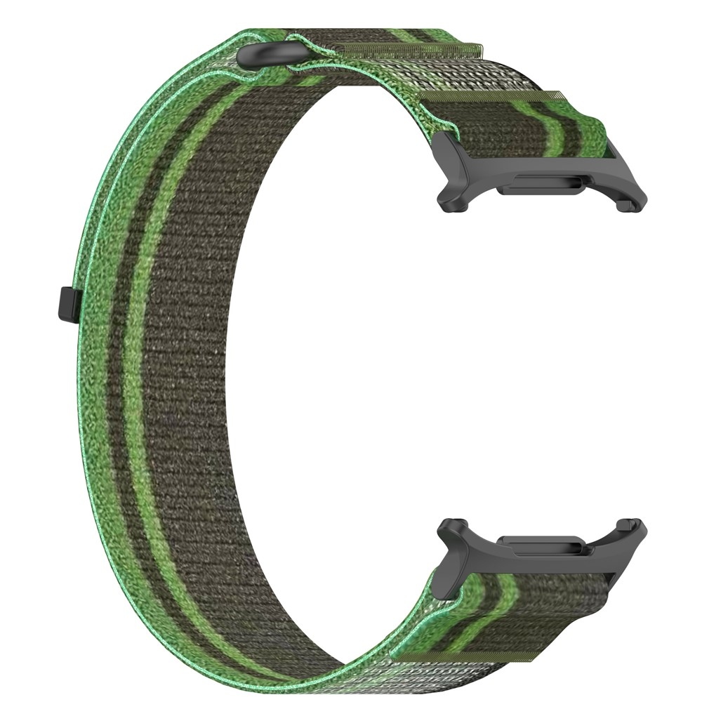 Fasten nylon szíj a Samsung Galaxy Watch Ultra (2025) 47 mm-es modellhez – zöld