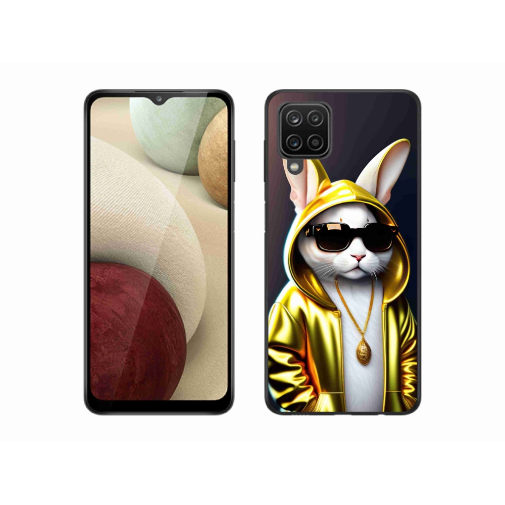 Zselés borítás mmCase Samsung Galaxy A12 - macskafőnökhöz