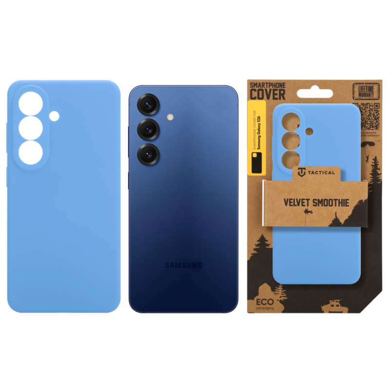 Taktikai bársony Smoothie borító Samsung Galaxy S26 Avatarhoz