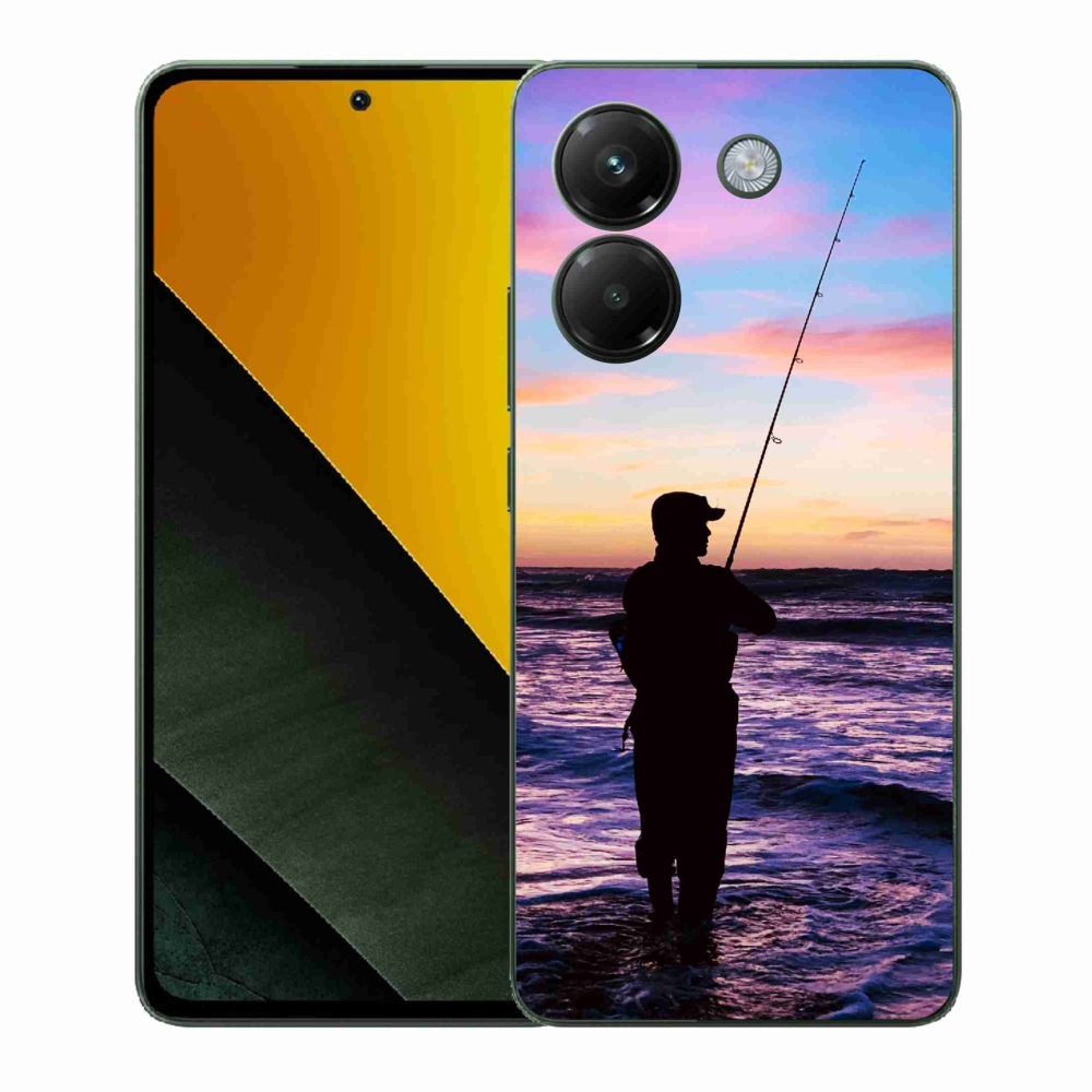 Gél borítás mmCase a Xiaomi Poco M7 Pro 5G számára - halászat 1