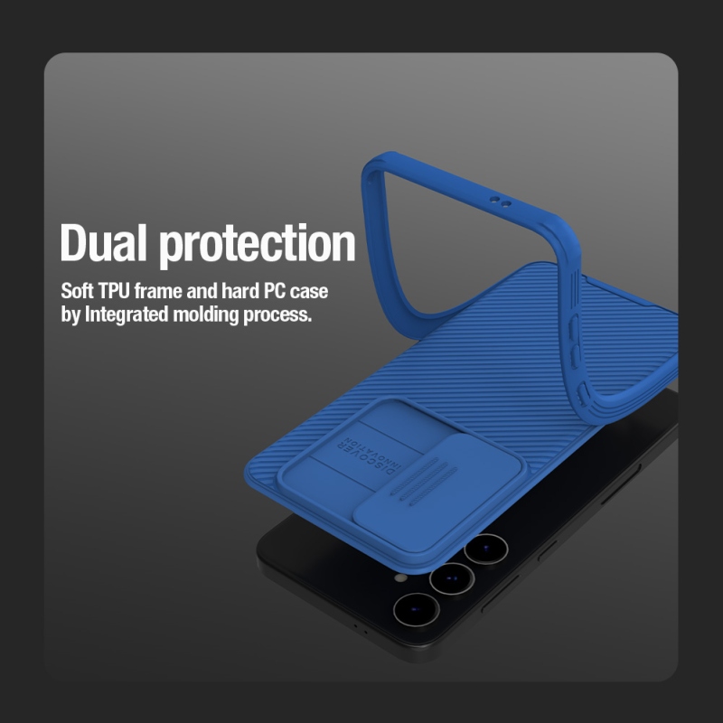 Nillkin CamShield PRO hátlap a Samsung Galaxy S24+ készülékhez Fekete