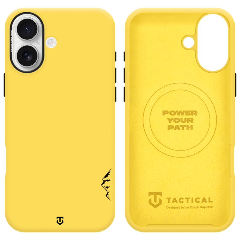 Tactical MagForce Velvet Smoothie 2.0 tok az Apple iPhone 16-hoz, banánszínű