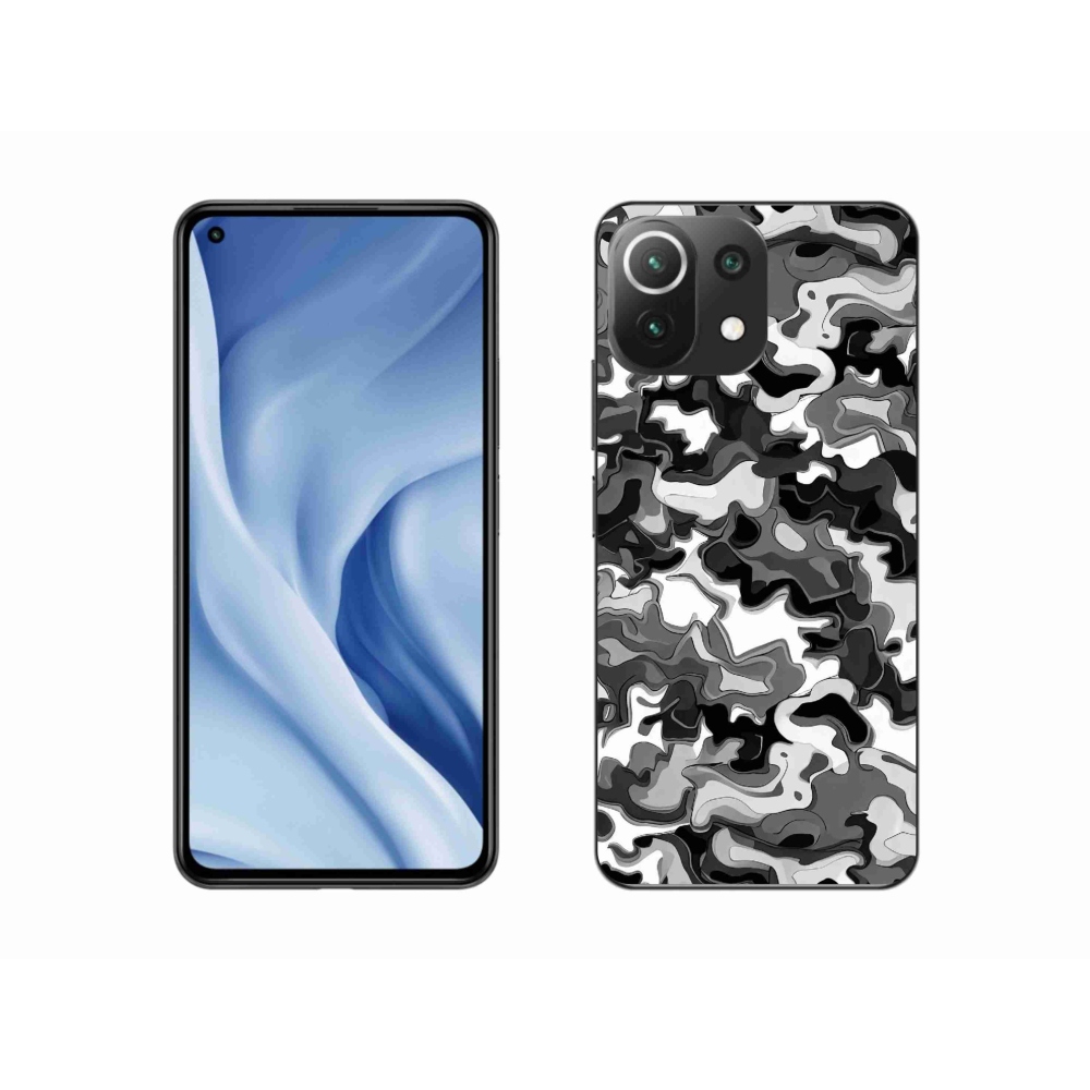 Gél borítás mmCase a Xiaomi 11 Lite 5G NE számára - terepszínű minta 3