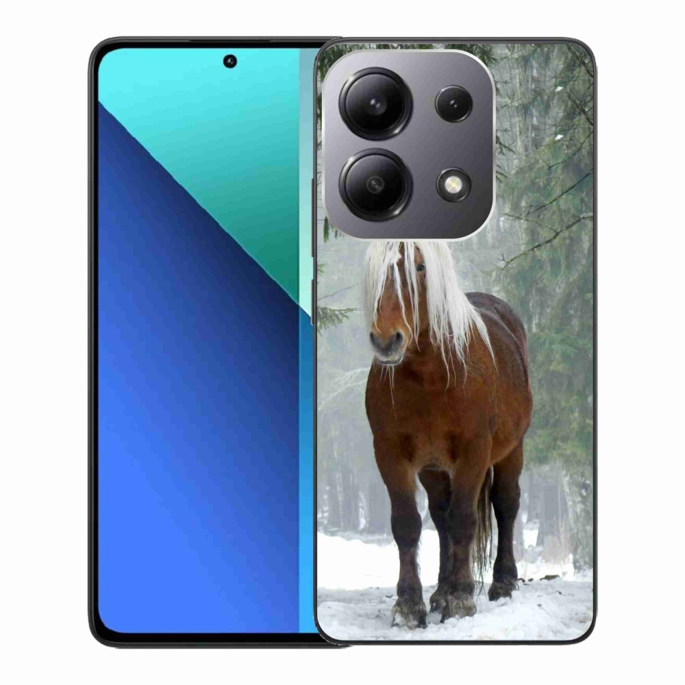 Gél tok mmCase a Xiaomi Redmi Note 13-hoz - ló az erdőben