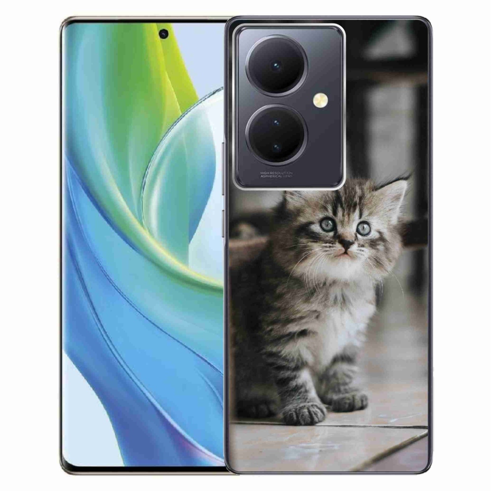 Gél borítás mmCase a Vivo V29 Lite 5G készülékhez - cica
