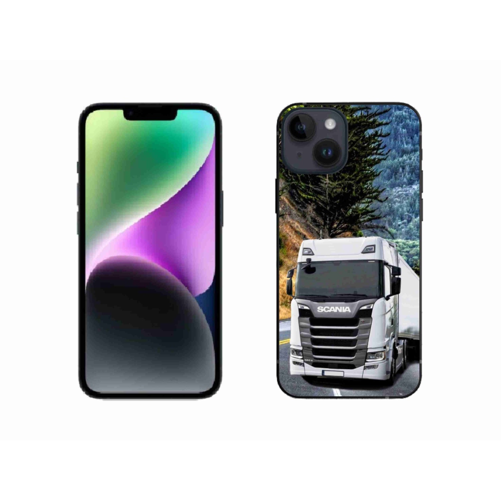 Gél borítás mmCase iPhone 14 készülékhez - teherautó 1
