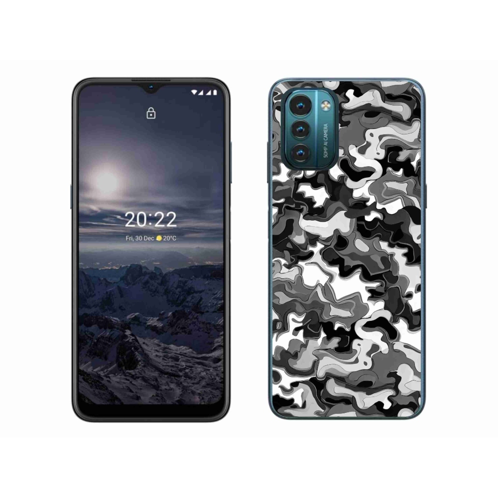 Zselés tok mmCase a Nokia G11/G21 készülékhez - terepszínű minta 3