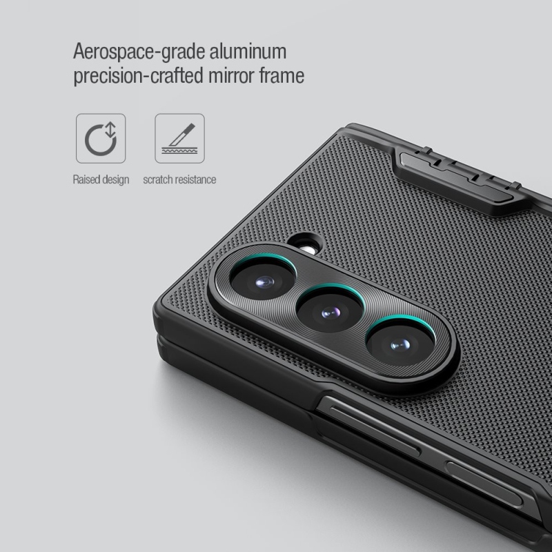 Nillkin Super Frosted FOLD hátlap a Samsung Galaxy Z Fold 6-hoz Fekete fekete