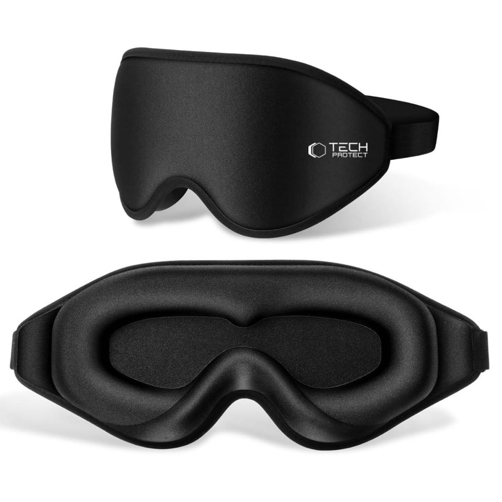 Tech-Protect EyeShade 3D alvómaszk - fekete