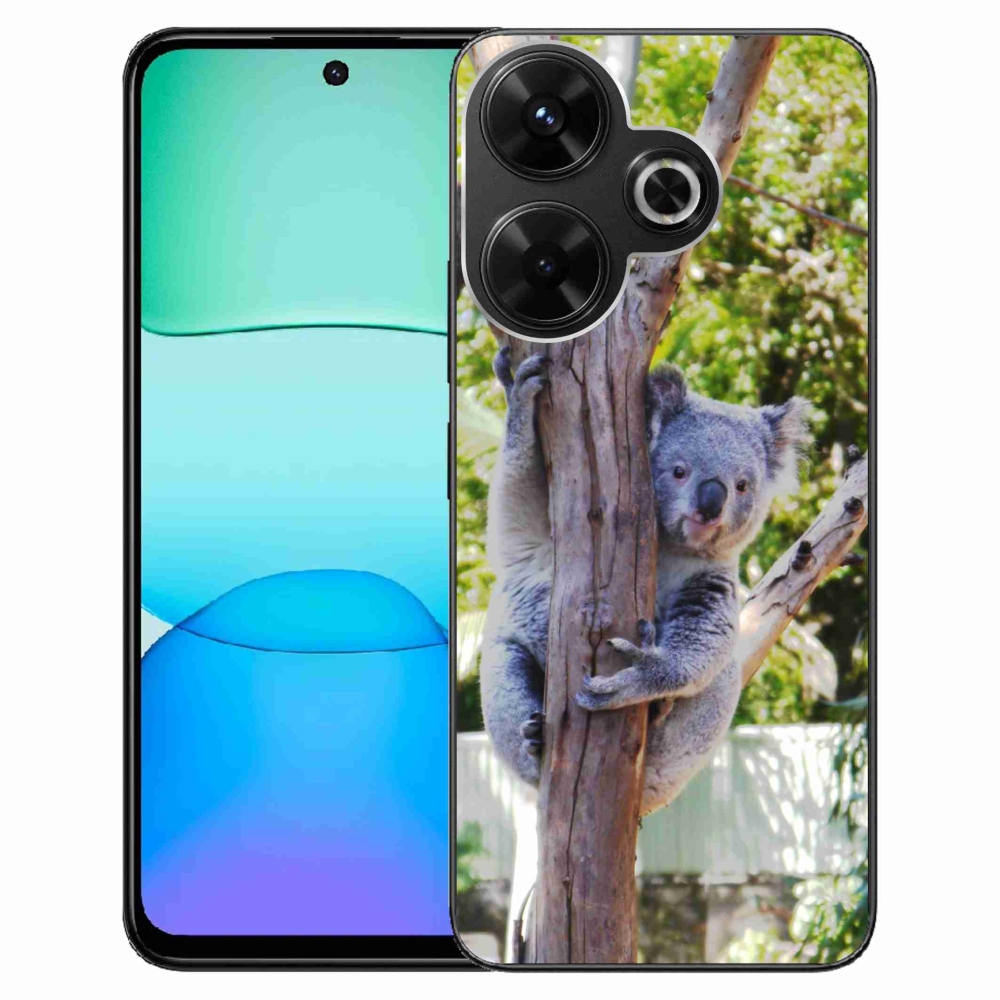 Gél borítás mmCase a Xiaomi Redmi 13 4G/Poco M6 4G - koala számára