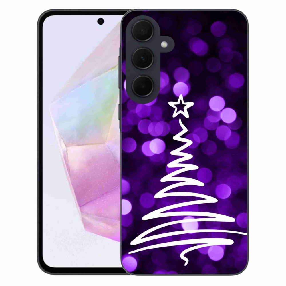 Zselés borítás mmCase Samsung Galaxy A35 5G - fa