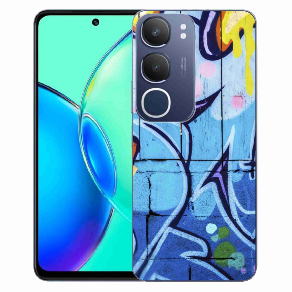 Gél borítás mmCase a Vivo Y19s készülékhez - graffiti