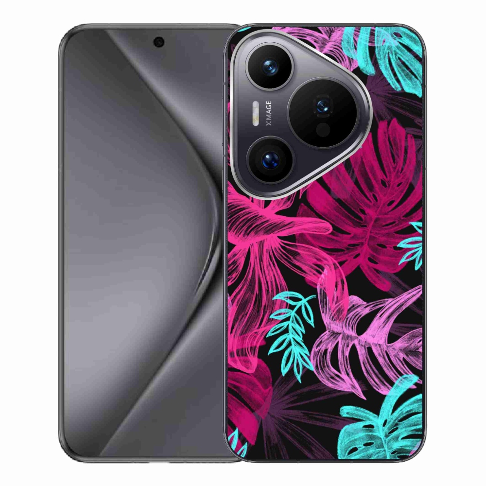 Zselés borítás mmCase a Huawei Pura 70 Pro készülékhez - virágok 1