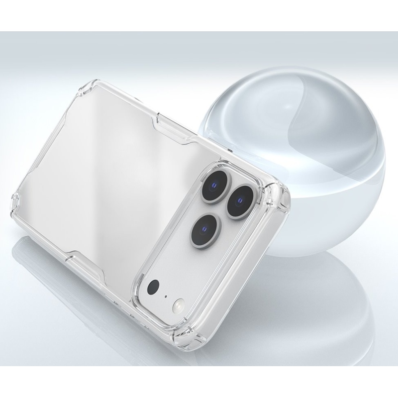 Nillkin Nature TPU PRO borító Apple iPhone 17 Pro Max-hoz Átlátszó