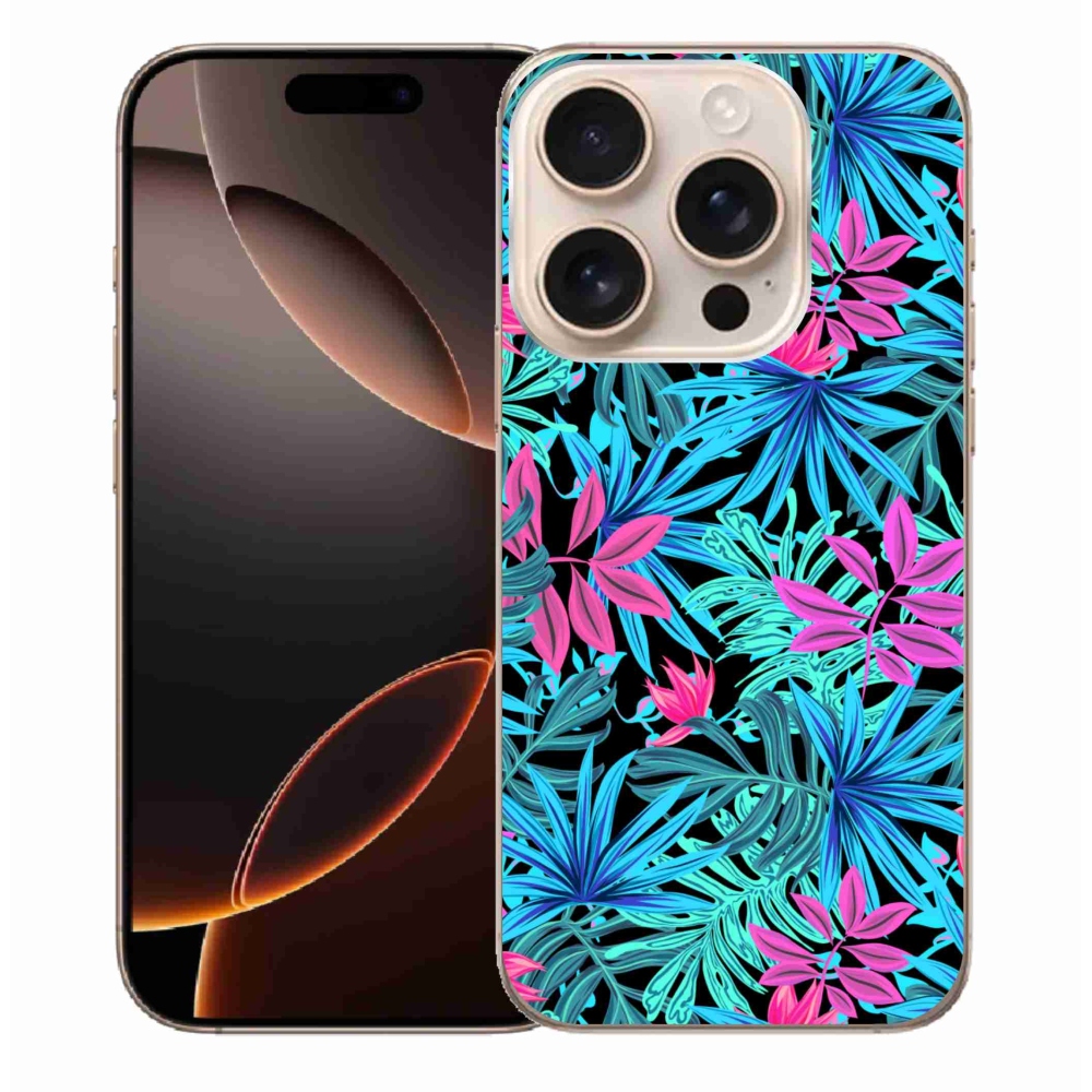 Gél borítás mmCase iPhone 16 Pro Max készülékhez - virágok 3