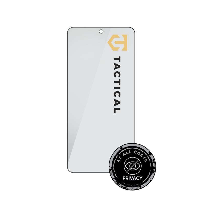 Taktikai üveg pajzs Privacy Stealth 5D üveg Samsung Galaxy S26 fekete