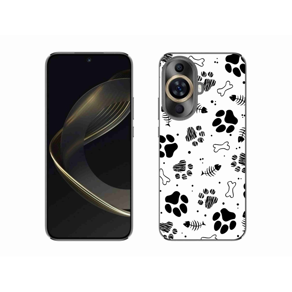 Gél borítás mmCase a Huawei Nova 11-hez - kutyamancsok 1