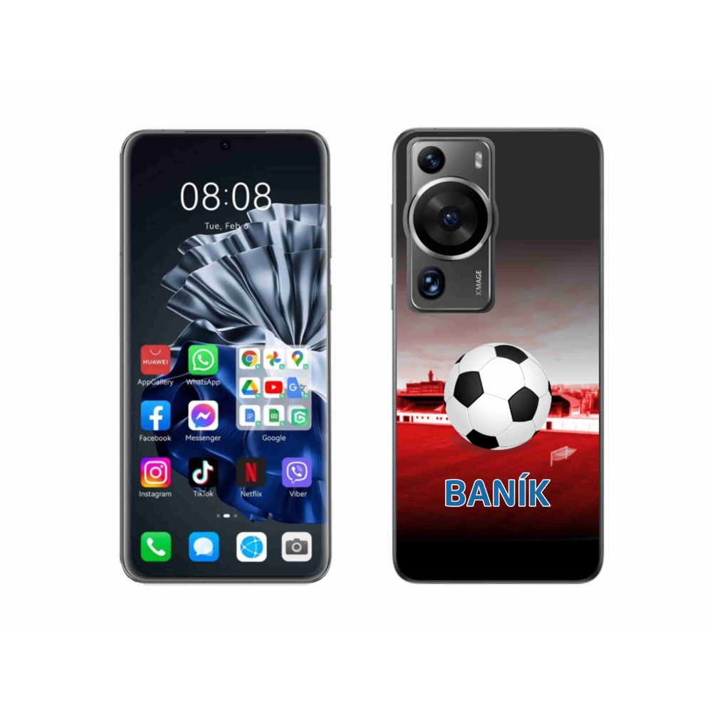 Zselés borítás mmCase a Huawei P60 Pro készülékhez - bányász 1