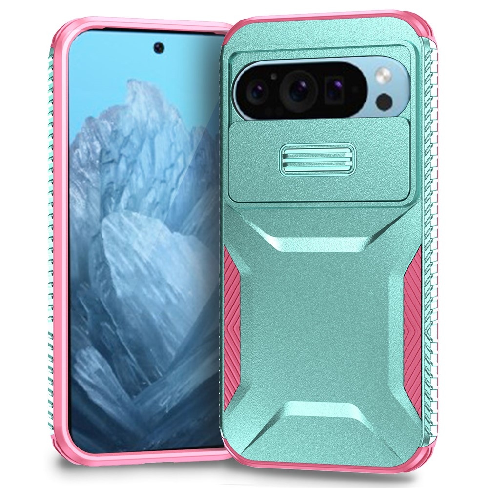 Fedél ellenálló borítás a Google Pixel 10 Pro-hoz - teal/pink