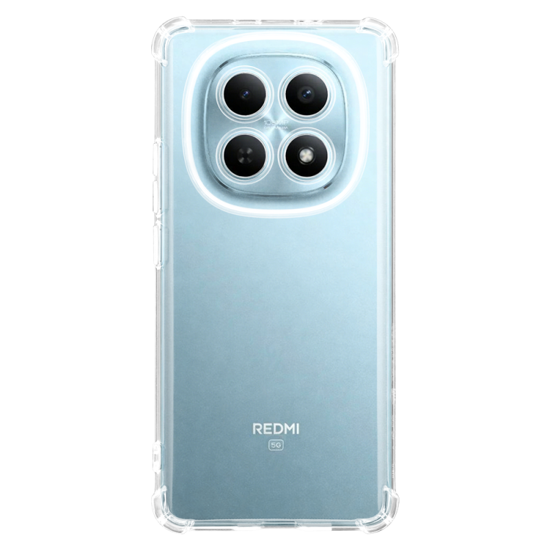 Taktikai TPU Plyo Cover for Xiaomi Redmi Note 15 4G/5G átlátszó