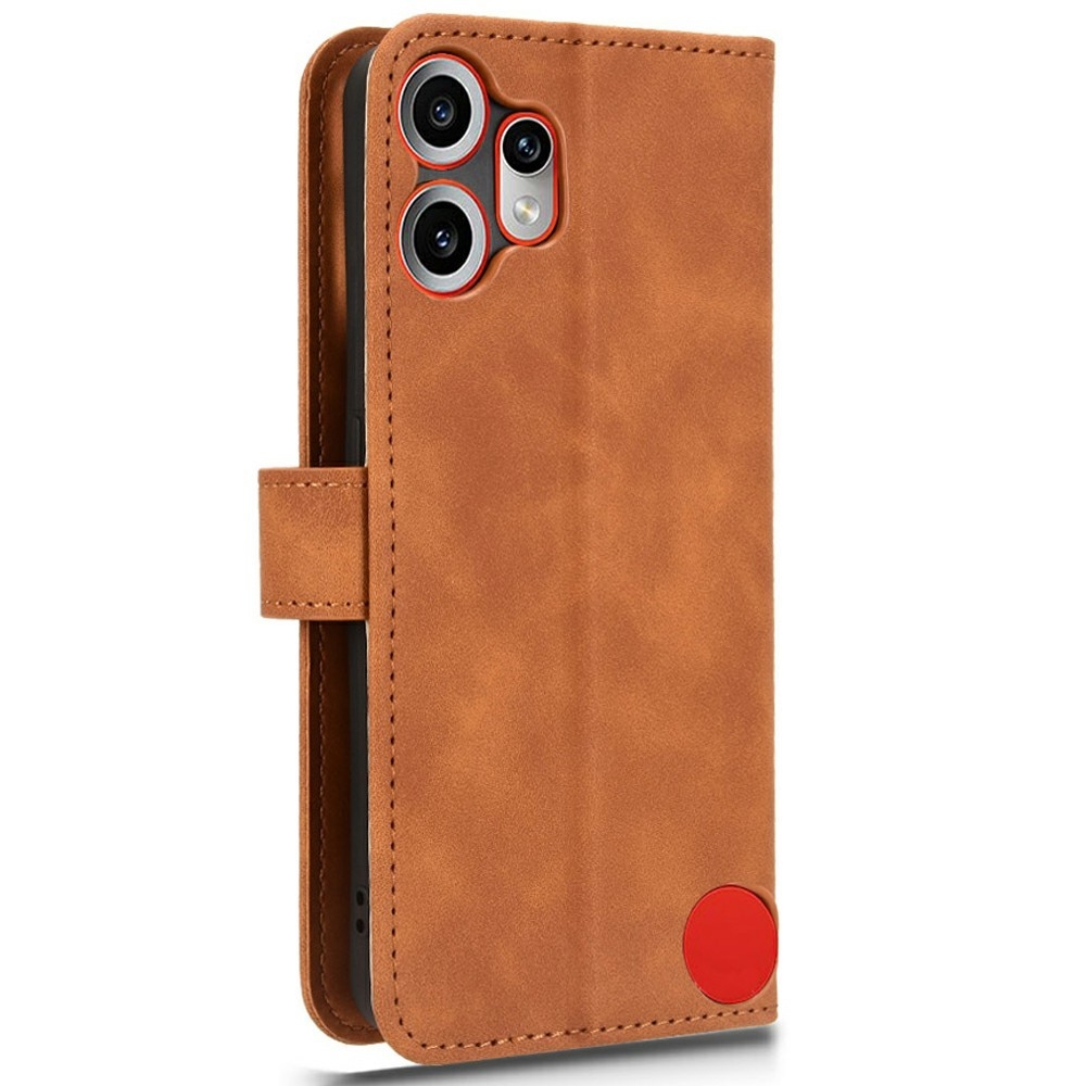 Feel book tok a Nothing CMF Phone 2 Pro készülékhez - barna színű