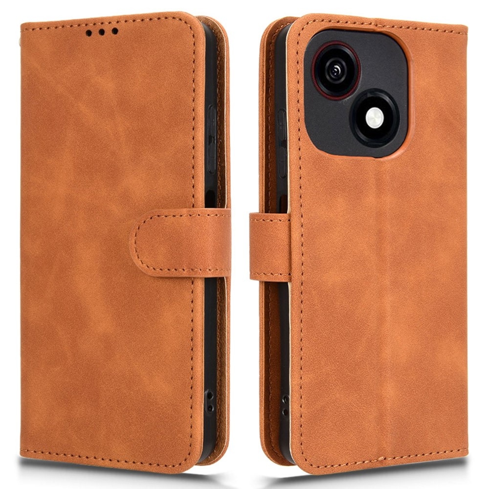 Feel book tok a ZTE Blade A35e készülékhez - barna