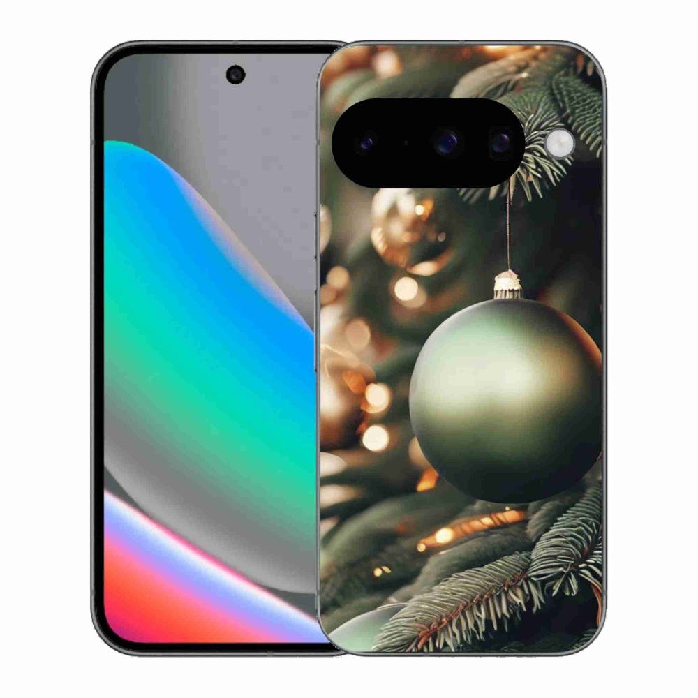 Gél borítás mmCase a Google Pixel 10 számára - karácsonyi dekorációk 1