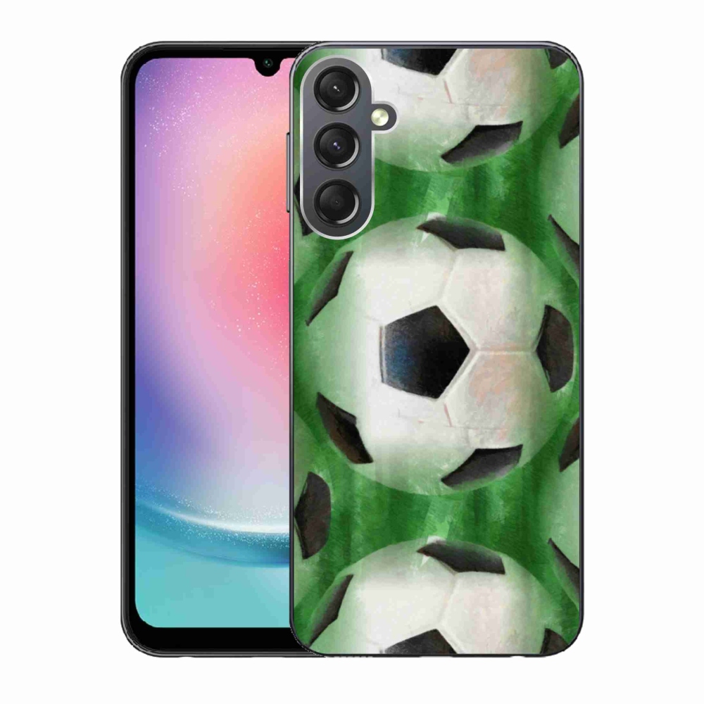 Gél borítás mmCase Samsung Galaxy A24 készülékhez - focilabda