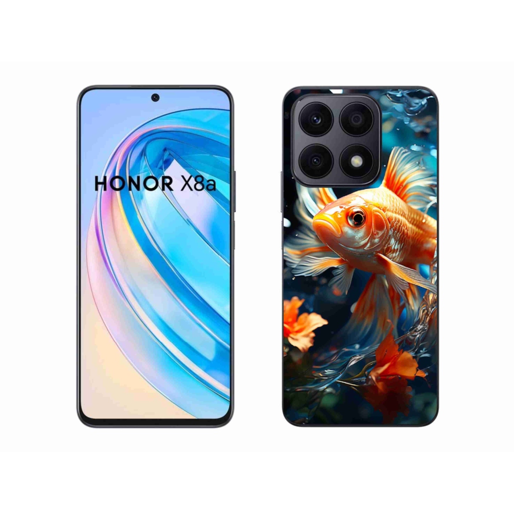 Zselés borítás mmCase a Honor X8a készülékhez - hal