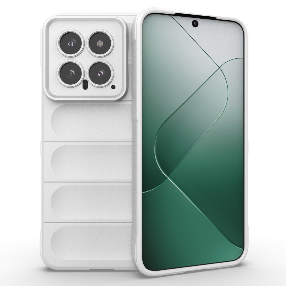 Rugg tartós zselés tok Xiaomi 14 - fehér