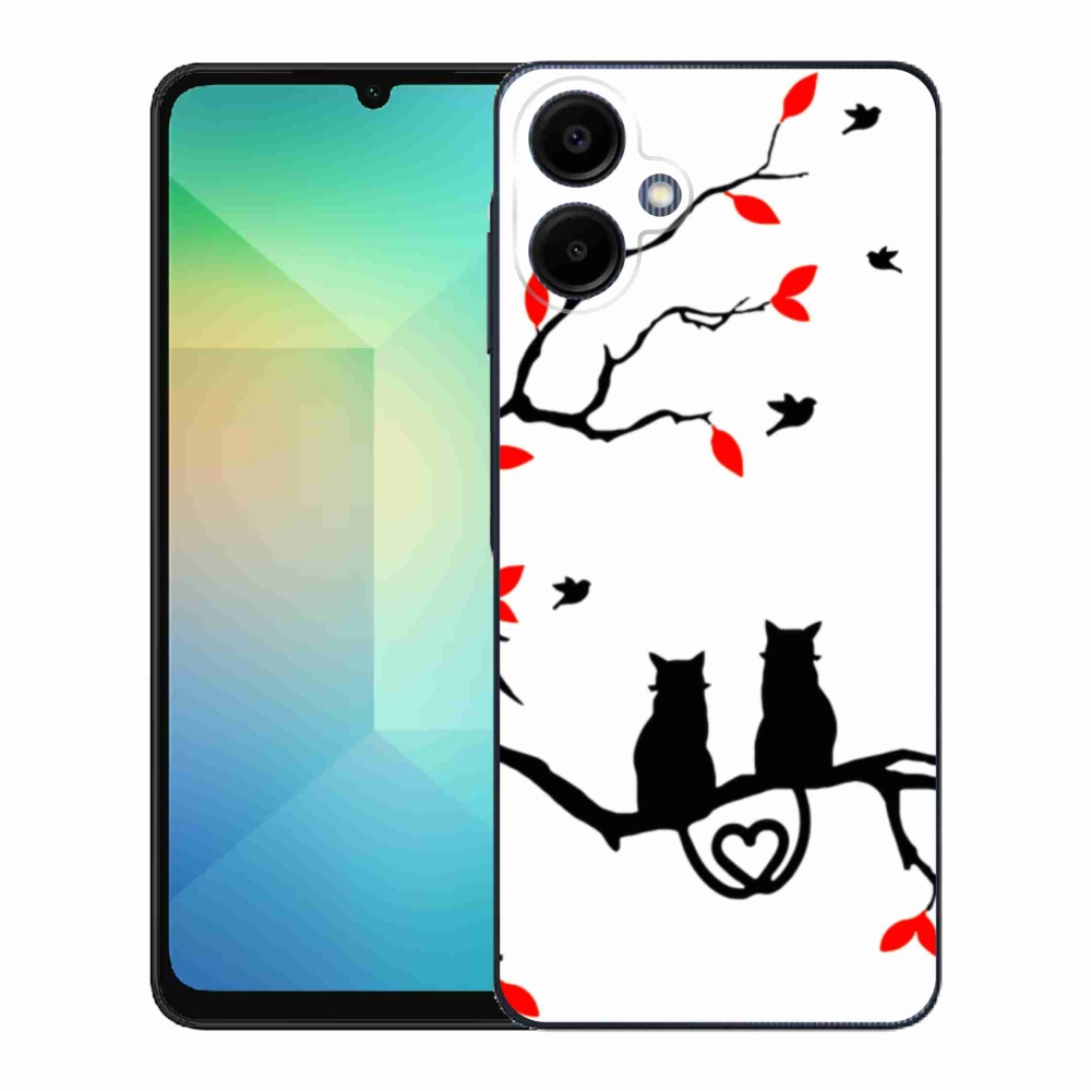 Gél borítás mmCase Samsung Galaxy A06 4G - macskaszeretet