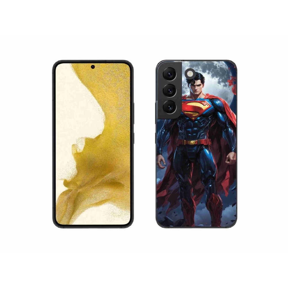 Gél védőhuzat mmCase Samsung Galaxy S22 5G - superman