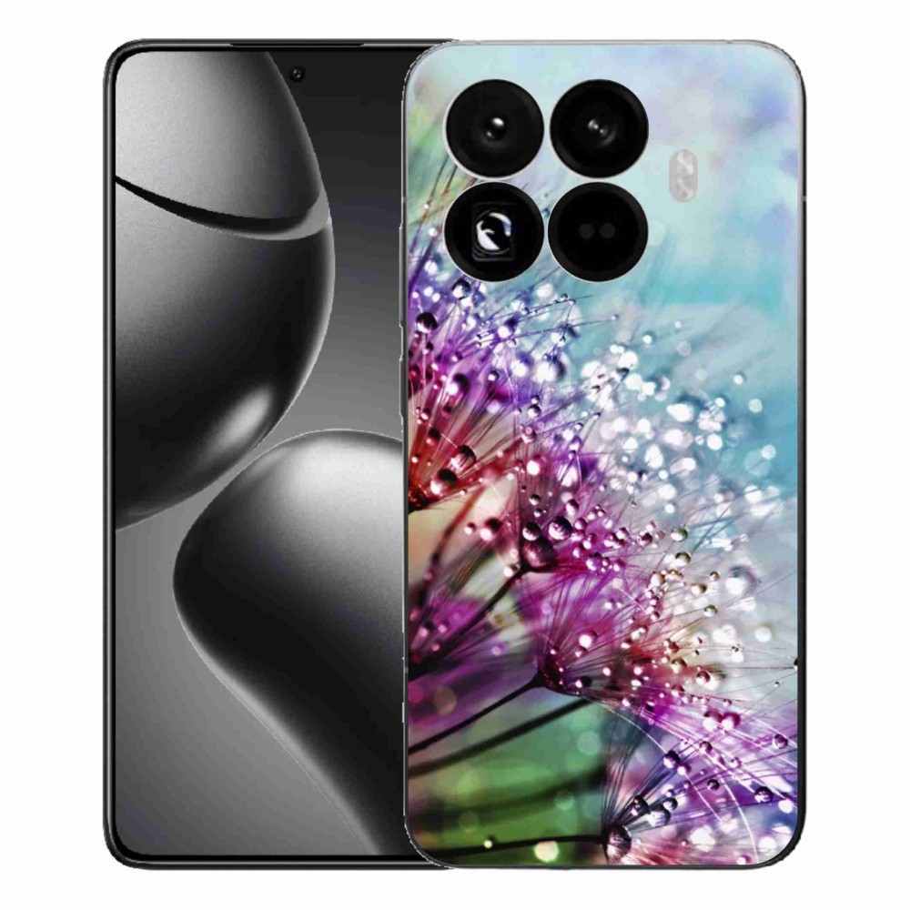 Gél borítás mmCase a Xiaomi 15T Pro számára - színes virágok