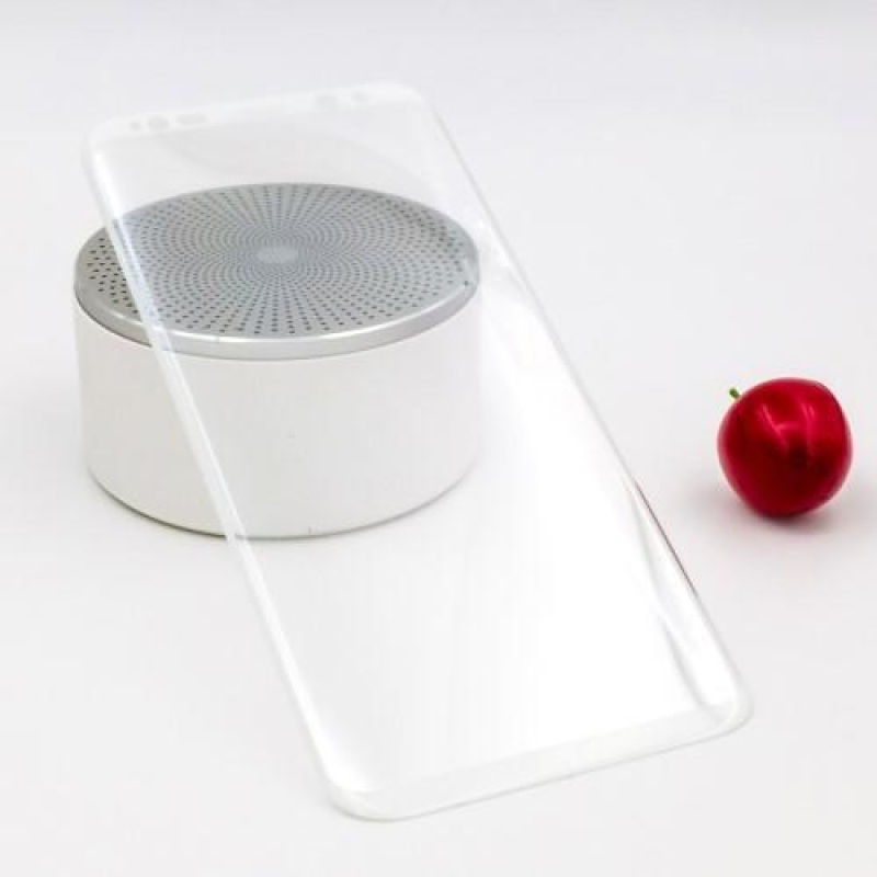 FFScreen teljes képernyő rögzítő edzett üveg Samsung Galaxy S8 kijelzőhöz - fehér szegéllyel