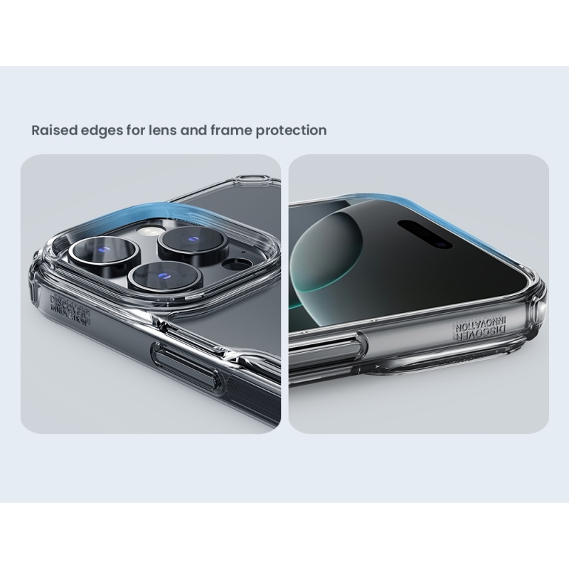 Nillkin Nature TPU PRO borítás Apple iPhone 16 Pro készülékhez Átlátszó