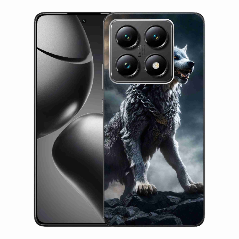 Gél borítás mmCase a Xiaomi 14T-hez - farkas 1